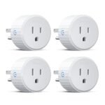 Smart Plug, WiFi Plugs Work with Alexa & Google Assistant, Smart Outlet with Timer & Group Controller