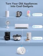 Smart Plug, WiFi Plugs Work with Alexa & Google Assistant, Smart Outlet with Timer & Group Controller - Image 2